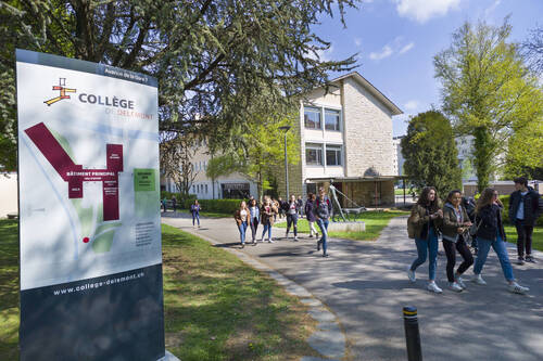 Entrée du collège
